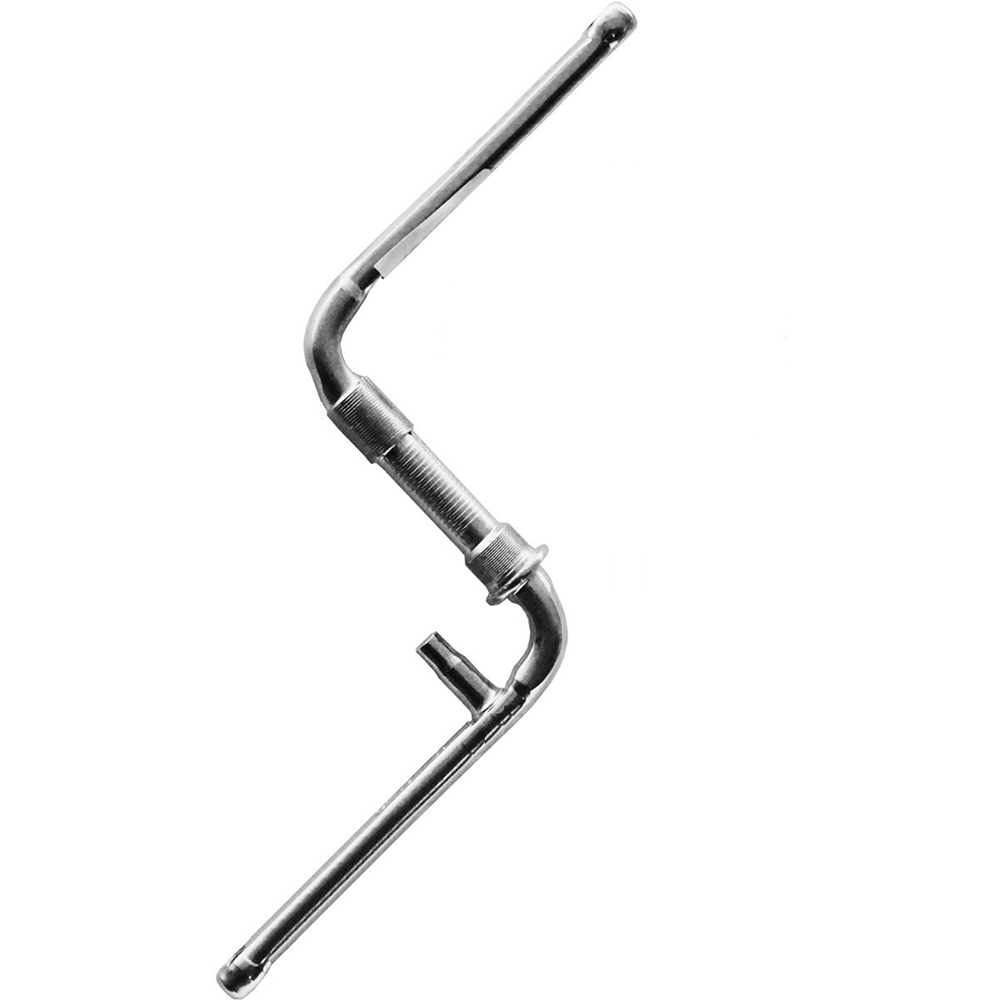 Pedivela Monobloco Cromado 140 Mm  Para Bicicleta Aro 20