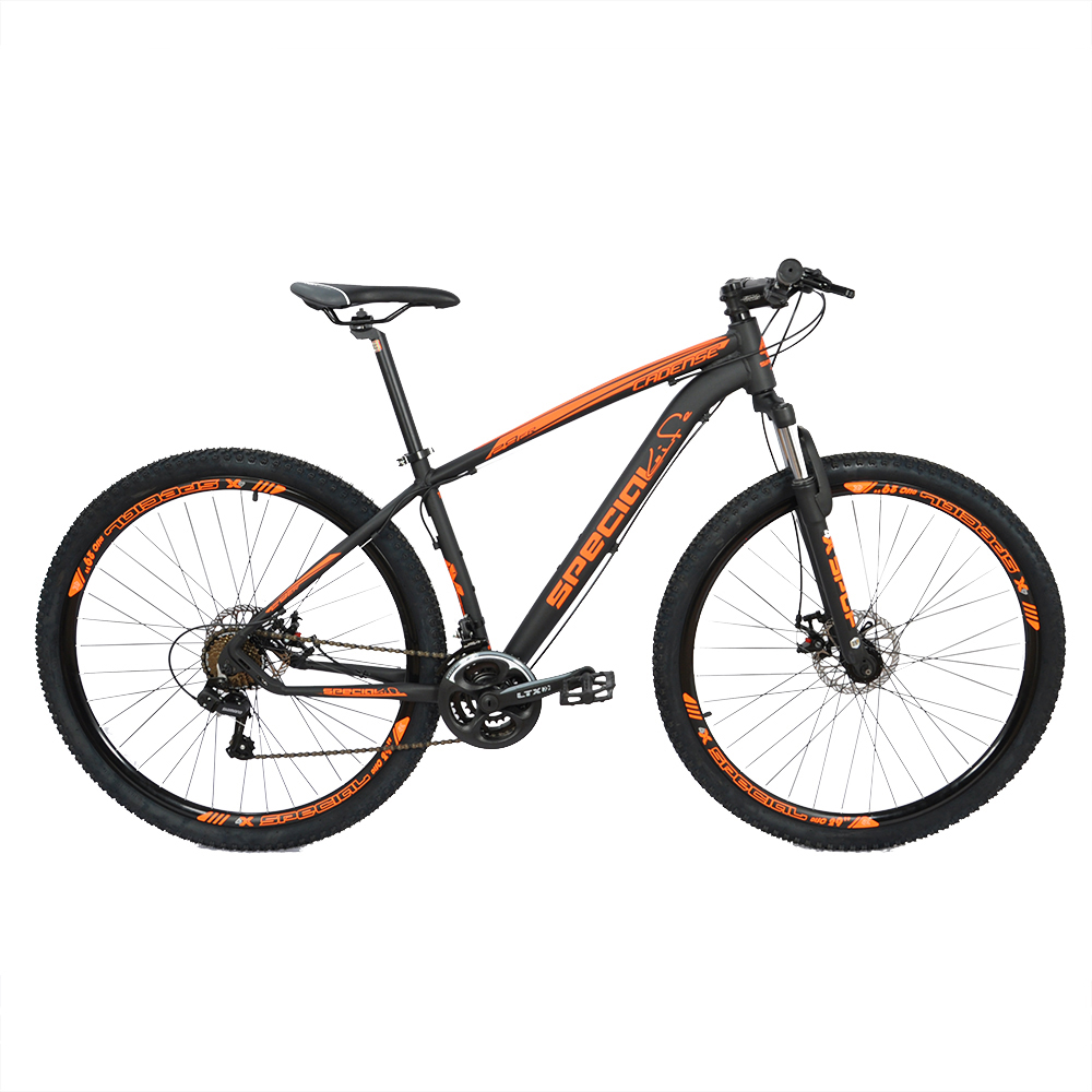 Bicicleta Aro 29 Alumínio 24 M Freio Disco Special Life Cor:laranja;tamanho:17