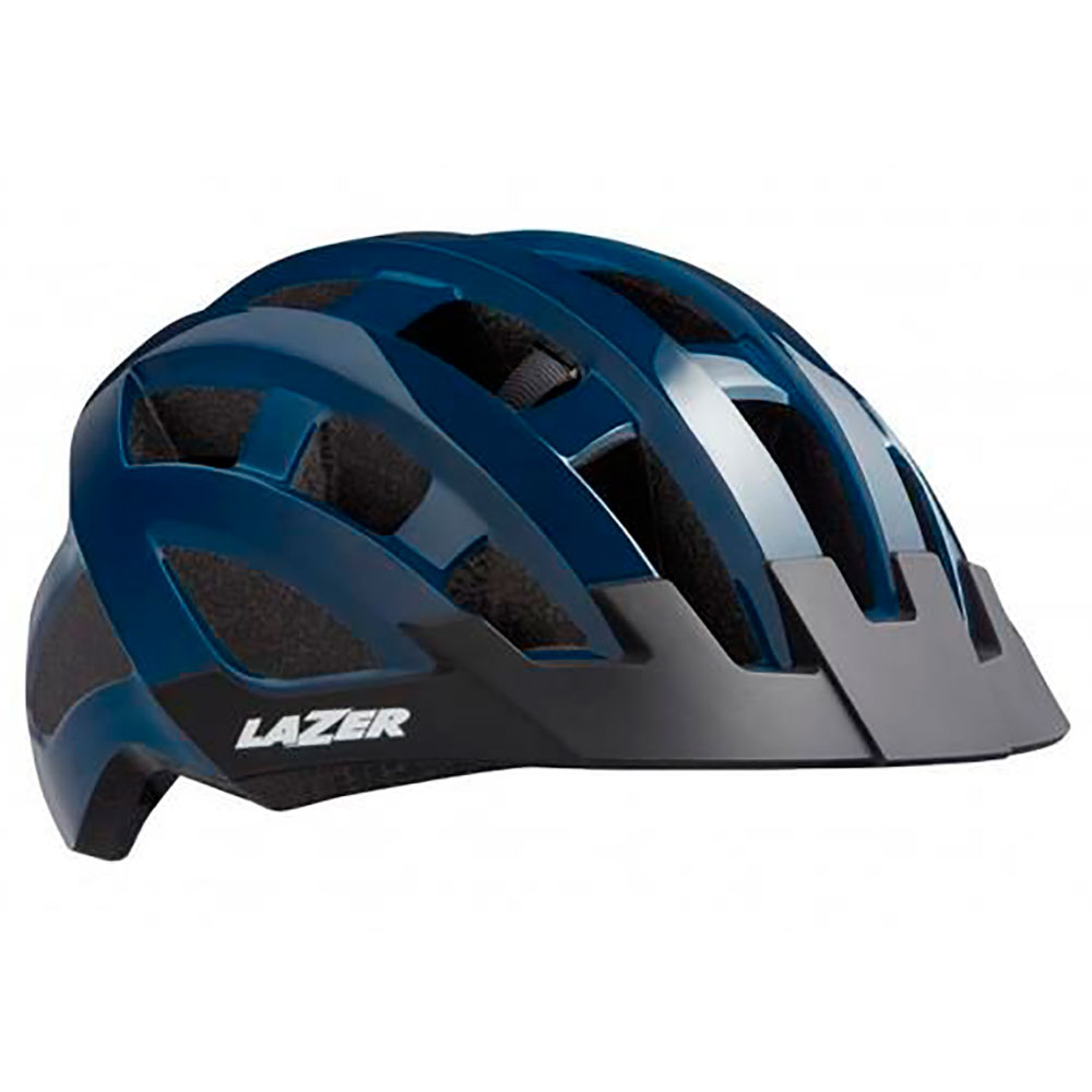 Capacete Ciclismo Lazer Compact Mountain Bike Speed Cores Cor:azul