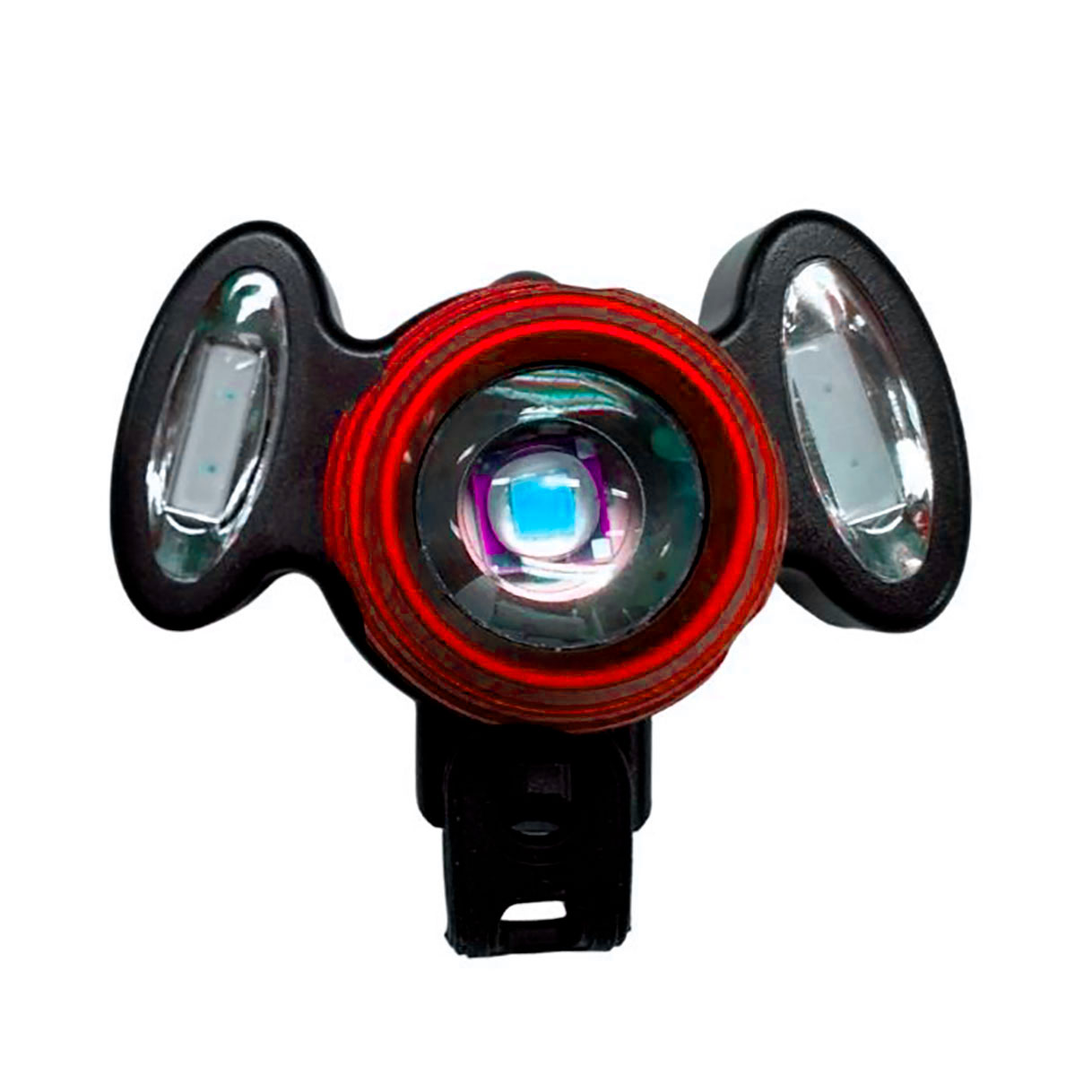 Farol Lanterna P/ Bicicleta Recarregável Via Usb Lk018 Vermelho