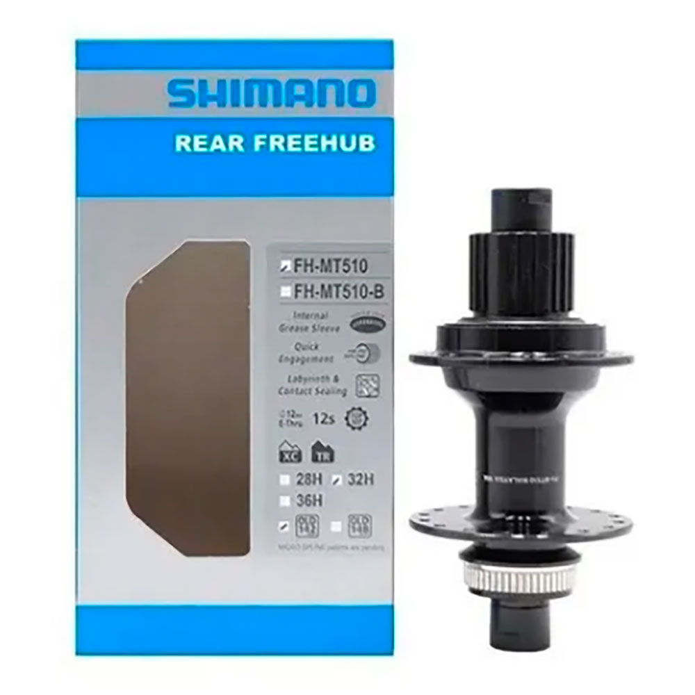 Cubo Shimano Mt510 Traseiro 32f Micro Spline 12v 142 X 12mm