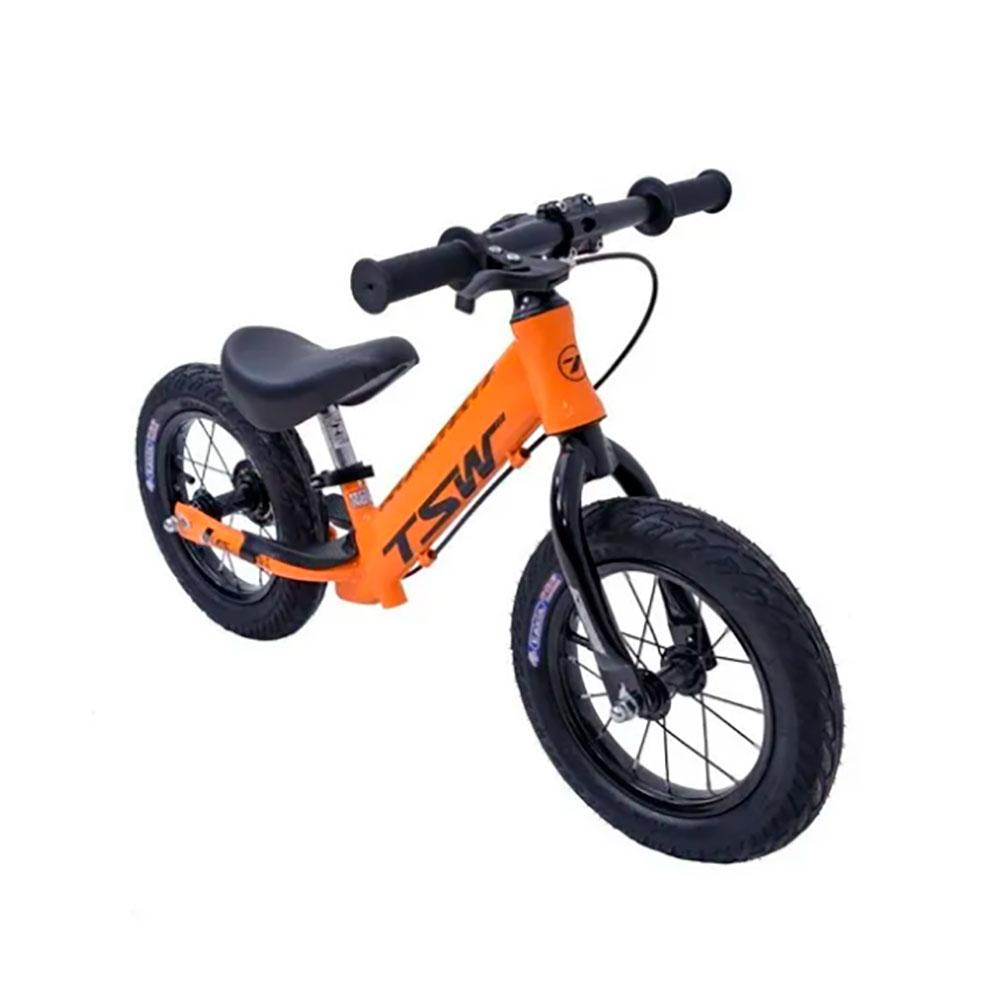 Bicicleta Infantil Aro 12 Balance Alumínio Motion Tsw Cor:laranja