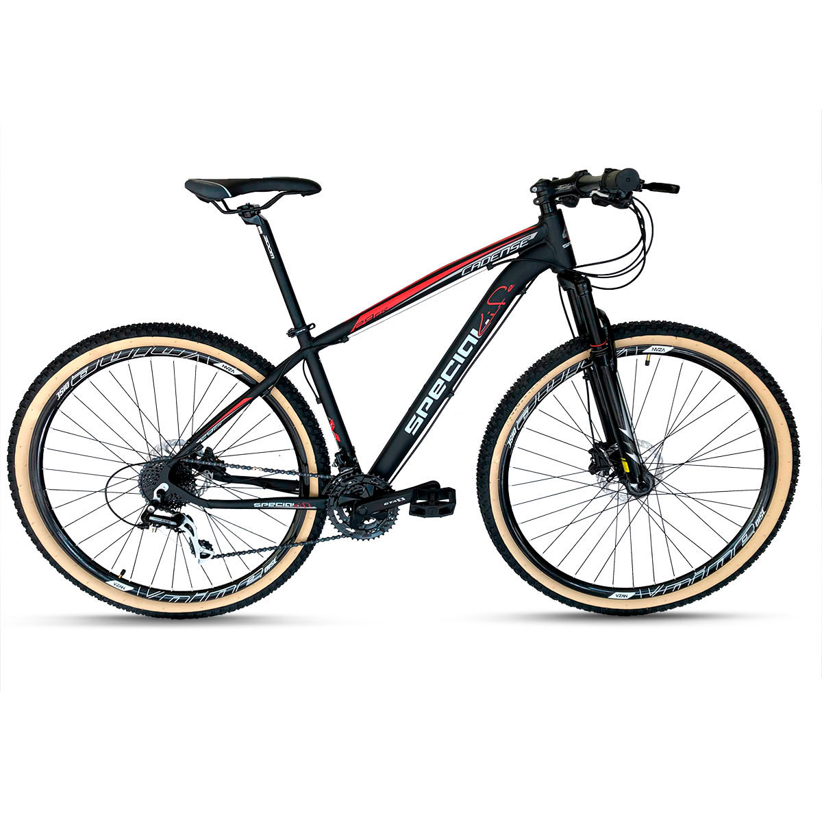 Bicicleta Aro 29 Special Life Mtb 24v K7 Freio Hidráulico Cor:preto;tamanho:17