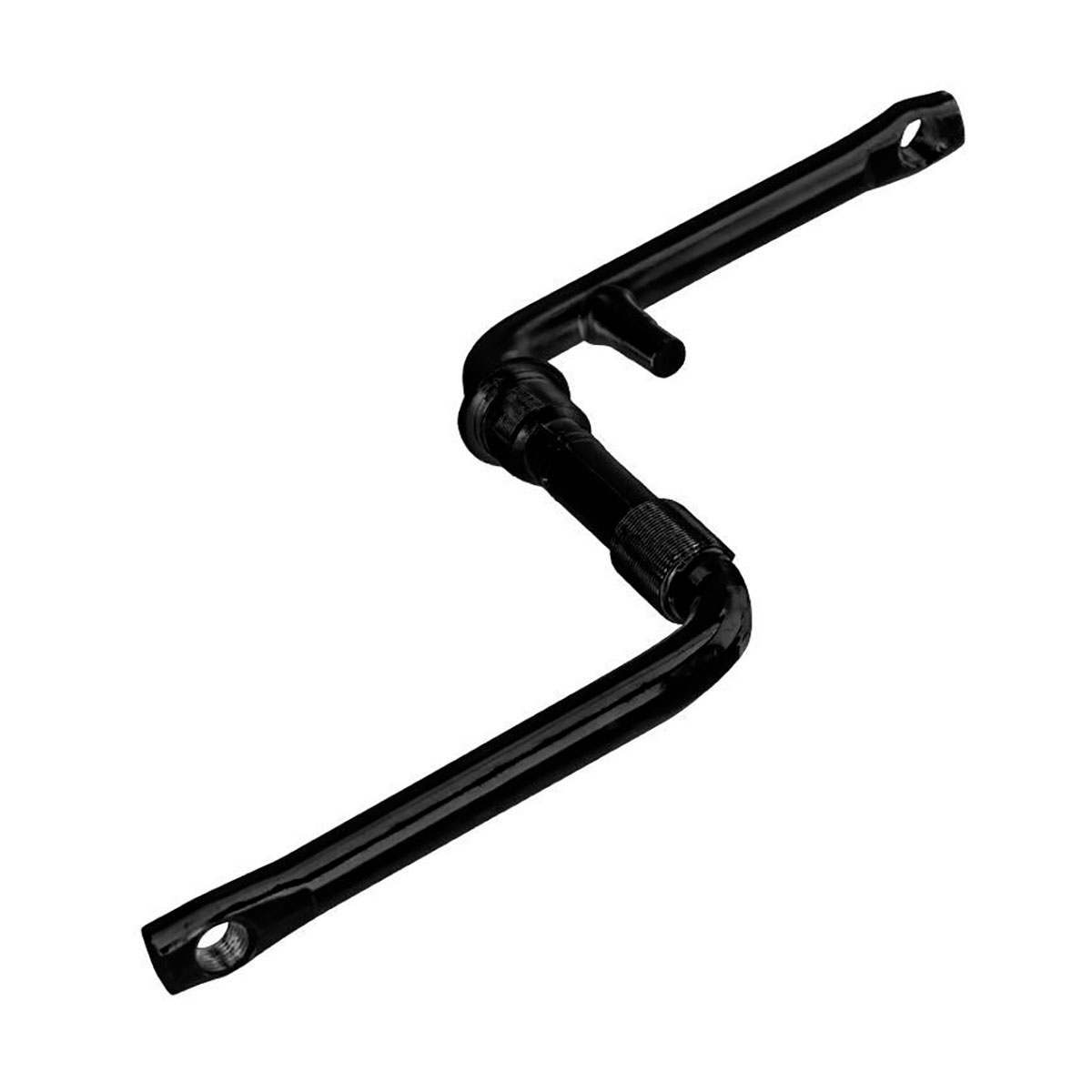 Pedivela Monobloco Preto 140 Mm  Para Bicicleta Aro 20