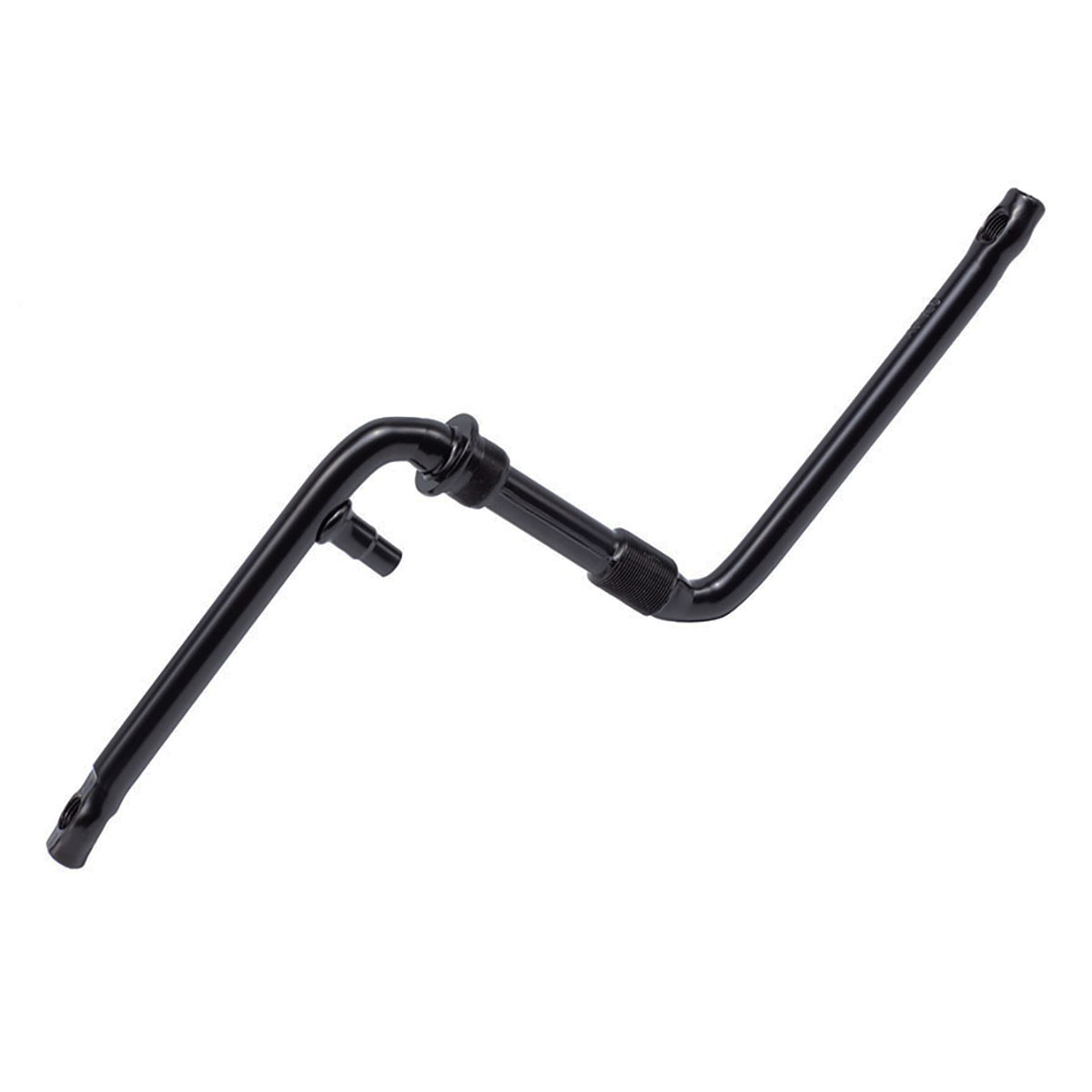 Pedivela Monobloco Preto165 Mm Para Bicicleta Aro 26